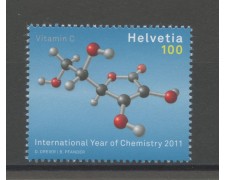 2011 - SVIZZERA - LOTTO/37776 - ANNO DELLA CHIMICA - NUOVO 2011 - SVIZZERA - LOTTO/37776 - ANNO DELLA CHIMICA - NUOVO