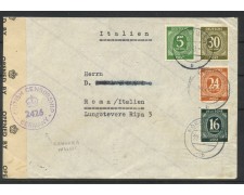 1947 - GERMANIA - LOTTO/42717 - BUSTA CON FRANCOBOLLI DI OCCUPAZIONE VERIFICATA PER CENSURA 1947 - GERMANIA - LOTTO/42717 - BUSTA CON FRANCOBOLLI DI OCCUPAZIONE VERIFICATA PER CENSURA