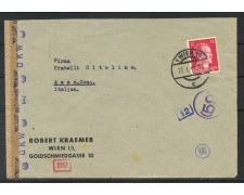 1943 - AUSTRIA - LOTTO/42440 - BUSTA AFFRANCATA CON FRANCOBOLLI TEDESCHI DA VIENNA A COMO