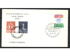 1989 - REPUBBLICA - LOTTO/39105 - MONDIALI DI CALCIO - BUSTA FDC 1989 - REPUBBLICA - LOTTO/39105 - MONDIALI DI CALCIO - BUSTA FDC