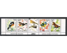 2002 - JUGOSLAVIA - UCCELLI PROTETTI 4v. - NUOVI - LOTTO/35567 2002 - JUGOSLAVIA - UCCELLI PROTETTI 4v. - NUOVI - LOTTO/35567