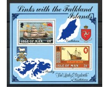 1984 - ISOLA DI MAN - LEGAMI CON LE ISOLE FALKLAND - FOGLIETTO NUOVO - LOTTO/36013 1984 - ISOLA DI MAN - LEGAMI CON LE ISOLE FALKLAND - FOGLIETTO NUOVO - LOTTO/36013