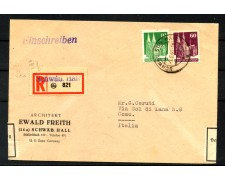 Germany 1949 Cover from the American Occupation Zone to Italy - LOTTO/42721