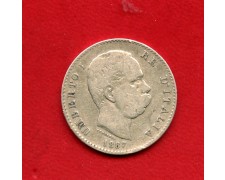 1887 - REGNO - LOTTO/M48242 - 1 LIRA ARGENTO RE UMBERTO I° 1887 - REGNO - LOTTO/M48242 - 1 LIRA ARGENTO RE UMBERTO I°