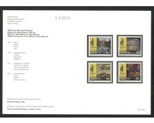 2015 - SVIZZERA - LOTTO/37869F - ABBAZIA DI SAINT MAURICE 4v. - NUOVI - FOLDER