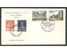1989 - REPUBBLICA - LOTTO/39092 - PIAZZE D'ITALIA 2v. - BUSTA FDC 1989 - REPUBBLICA - LOTTO/39092 - PIAZZE D'ITALIA 2v. - BUSTA FDC
