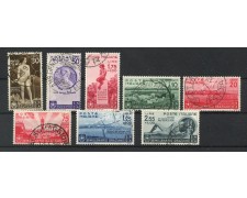 1936 - REGNO - LOTTO/40051 - BIMILLENARIO DI ORAZIO 8v. - USATI 1936 - REGNO - LOTTO/40051 - BIMILLENARIO DI ORAZIO 8v. - USATI
