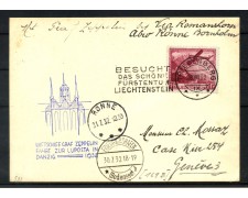 1932 - LIECHTENSTEIN - LOTTO/42359 - VOLO ZEPPELIN VIAGGIO A DANZICA 1932 - LIECHTENSTEIN - LOTTO/42359 - VOLO ZEPPELIN VIAGGIO A DANZICA