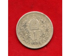 1893 - AUSTRIA - LOTTO/M48244 - 1 KORONA ARGENTO FRANCESCO GIUSEPPE 1893 - AUSTRIA - LOTTO/M48244 - 1 KORONA ARGENTO FRANCESCO GIUSEPPE