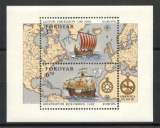 1992 - FAEROER - LOTTO/41081 - EUROPA FOGLIETTO NUOVO 1992 - FAEROER - LOTTO/41081 - EUROPA FOGLIETTO NUOVO
