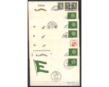 1970 - GERMANIA - LOTTO/48482 - INSIEME DI 7 BUSTE CON ANNULLI SPECIALI DIFFERENTI 1970 - GERMANIA - LOTTO/48482 - INSIEME DI 7 BUSTE CON ANNULLI SPECIALI DIFFERENTI