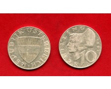 1958 - AUSTRIA - LOTTO/M48115 - 10 SCELLINI ARGENTO 1958 - AUSTRIA - LOTTO/M48115 - 10 SCELLINI ARGENTO
