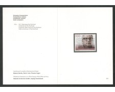 2011 - SVIZZERA - LOTTO/37785F - PAUL BURKHARD - NUOVO - FOLDER