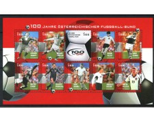 2004 - AUSTRIA - LOTTO/41985 - FEDERAZIONE CALCISTICA - FOGLIETTO NUOVO