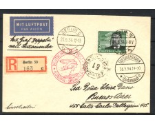 1934 - GERMANIA - LOTTO/42366 - ZEPPELIN 1° VIAGGIO IN AMERICA DEL SUD 1934 - GERMANIA - LOTTO/42366 - ZEPPELIN 1° VIAGGIO IN AMERICA DEL SUD