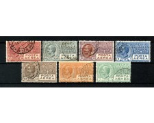 1926/28 - REGNO - LOTTO/40075 - POSTA AEREA 7v. - USATI 1926/28 - REGNO - LOTTO/40075 - POSTA AEREA 7v. - USATI