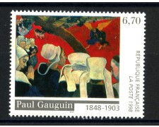1998 - FRANCIA - LOTTO/38691 - OPERA DI PAUL GAUGUIN - NUOVO 1998 - FRANCIA - LOTTO/38691 - OPERA DI PAUL GAUGUIN - NUOVO