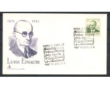 1974 - REPUBBLICA - LOTTO/39124 - LUIGI EINAUDI - BUSTA FDC 1974 - REPUBBLICA - LOTTO/39124 - LUIGI EINAUDI - BUSTA FDC