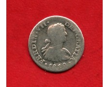 1810 - MESSICO - LOTTO/M481000 - 1/2 REAL ARGENTO FERDINANDO VII° DI SPAGNA 1810 - MESSICO - LOTTO/M481000 - 1/2 REAL ARGENTO FERDINANDO VII° DI SPAGNA