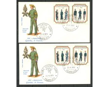 1974 - REPUBBLICA - LOTTO/39125 - GUARDIA DI FINANZA - 2 BUSTE FDC 1974 - REPUBBLICA - LOTTO/39125 - GUARDIA DI FINANZA - 2 BUSTE FDC