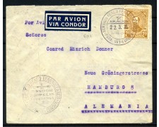 1935 - PARAGUAY - LOTTO/42369 - ZEPPELIN VOLO DI RITORNO - BUSTA DA ASSUNCION 1935 - PARAGUAY - LOTTO/42369 - ZEPPELIN VOLO DI RITORNO - BUSTA DA ASSUNCION