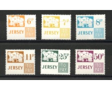 1974/75 - JERSEY - LOTTO/40888 - SEGNATASSE 6v. - NUOVi 1974/75 - JERSEY - LOTTO/40888 - SEGNATASSE 6v. - NUOVi