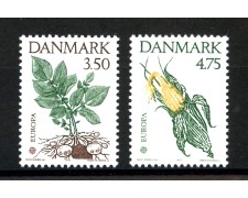 1992 - DANIMARCA - LOTTO/41097 - EUROPA 2v. - NUOVI 1992 - DANIMARCA - LOTTO/41097 - EUROPA 2v. - NUOVI
