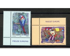 2005 - SERBIA MONTENEGRO - LOTTO/37680 - GIOIA D'EUROPA 2v. - NUOVI 2005 - SERBIA MONTENEGRO - LOTTO/37680 - GIOIA D'EUROPA 2v. - NUOVI