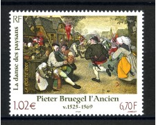 2001 - FRANCIA - LOTTO/38702 - PIETER BRUEGEL - NUOVO 2001 - FRANCIA - LOTTO/38702 - PIETER BRUEGEL - NUOVO