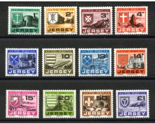 1978 - JERSEY - LOTTO/40896 - SEGNATASSE 12 v. - NUOVi 1978 - JERSEY - LOTTO/40896 - SEGNATASSE 12 v. - NUOVi