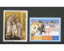 2007 - SLOVENIA - NATALE E NUOVO ANNO 2v. - NUOVI - LOTTO/34361