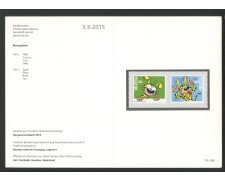 2015 - SVIZZERA - LOTTO/37886F - MARSUPILAMI 2v. - NUOVI - FOLDER 2015 - SVIZZERA - LOTTO/37886F - MARSUPILAMI 2v. - NUOVI - FOLDER