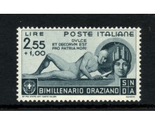 1936 - REGNO - LOTTO/48499 - 2,55 +1 Lira BIMILLENARIO DI ORAZIO - NUOVO 1936 - REGNO - LOTTO/48499 - 2,55 +1 Lira BIMILLENARIO DI ORAZIO - NUOVO