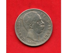 1884 - REGNO - LOTTO/M42476 - 2 LIRE ARGENTO UMBERTO I° 1884 - REGNO - LOTTO/M42476 - 2 LIRE ARGENTO UMBERTO I°