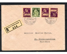 1932 - SVIZZERA - LOTTO41678 - 10 CENTESIMI TETE BECHE SU BUSTA PER L'ALTO RENO 1932 - SVIZZERA - LOTTO41678 - 10 CENTESIMI TETE BECHE SU BUSTA PER L'ALTO RENO