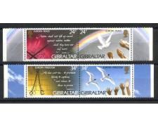 1995 - GIBILTERRA - LOTTO/41120 - EUROPA 4v. - NUOVI 1995 - GIBILTERRA - LOTTO/41120 - EUROPA 4v. - NUOVI