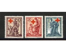 1945 - LIECHTENSTEIN - LOTTO/40911 - PRO CROCE ROSSA 3 v. - T/L 1945 - LIECHTENSTEIN - LOTTO/40911 - PRO CROCE ROSSA 3 v. - T/L