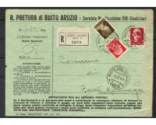 1944 - REPUBBLICA SOCIALE - LOTTO/42750 - RACC. DA BUSTO ARSIZIO A COSTAMASNAGA 1944 - REPUBBLICA SOCIALE - LOTTO/42750 - RACC. DA BUSTO ARSIZIO A COSTAMASNAGA