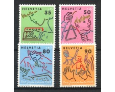 1988 - SVIZZERA - PRO JUVENTUTE 4v. NUOVI - LOTTO/32174 1988 - SVIZZERA - PRO JUVENTUTE 4v. NUOVI - LOTTO/32174