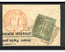 1863 - REGNO - LOTTO/39956 - 1 cent. - TIRATURA DI LONDRA - USATO 1863 - REGNO - LOTTO/39956 - 1 cent. - TIRATURA DI LONDRA - USATO