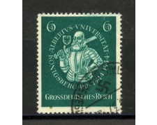 1944 - GERMANIA REICH - UNIVERSITA' DI KONISBERG - USATO - LOTTO/37539 1944 - GERMANIA REICH - UNIVERSITA' DI KONISBERG - USATO - LOTTO/37539