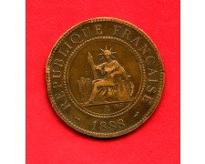 1888 - INDOCINA FRANCESE - LOTTO/M47656 - 1 CENTESIMO BRONZO 1888 - INDOCINA FRANCESE - LOTTO/M47656 - 1 CENTESIMO BRONZO