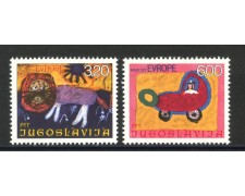 1975 - JUGOSLAVIA - GIOIA D'EUROPA 2v. - NUOVI - LOTTO/35629 1975 - JUGOSLAVIA - GIOIA D'EUROPA 2v. - NUOVI - LOTTO/35629