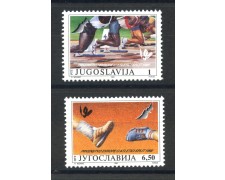 1990 - JUGOSLAVIA - LOTTO/38549 - CAMPIONATI DI ATLETICA - 2v. - NUOVI 1990 - JUGOSLAVIA - LOTTO/38549 - CAMPIONATI DI ATLETICA - 2v. - NUOVI