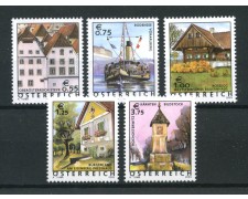 2003 - AUSTRIA - LOTTO/41960 - VACANZE IN AUSTRIA 5v. - NUOVI