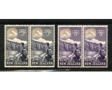 1954 - NUOVA ZELANDA. - LOTTO/42618 - PRO INFANZIA 2v. - COPPIA NUOVI 1954 - NUOVA ZELANDA. - LOTTO/42618 - PRO INFANZIA 2v. - COPPIA NUOVI