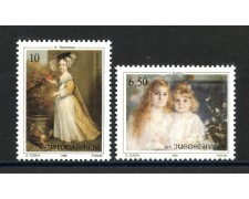 1990 - JUGOSLAVIA - LOTTO/38552 - GIOIA D'EUROPA - 2v. - NUOVI 1990 - JUGOSLAVIA - LOTTO/38552 - GIOIA D'EUROPA - 2v. - NUOVI