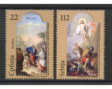 2011 - SERBIA REPUBBLICA - PASQUA 2v. - NUOVI - LOTTO/35169 2011 - SERBIA REPUBBLICA - PASQUA 2v. - NUOVI - LOTTO/35169