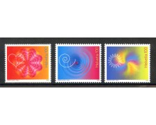 2009 - SVIZZERA - LOTTO/37716 - FRANCOBOLLI PER AUGURI 3v. - NUOVI 2009 - SVIZZERA - LOTTO/37716 - FRANCOBOLLI PER AUGURI 3v. - NUOVI
