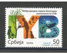 2011 - SERBIA REPUBBLICA - BIODIVERSITA' - NUOVO - LOTTO/35173 2011 - SERBIA REPUBBLICA - BIODIVERSITA' - NUOVO - LOTTO/35173